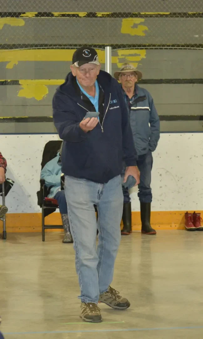 Alberta Rver Playing A Game In An Arena
